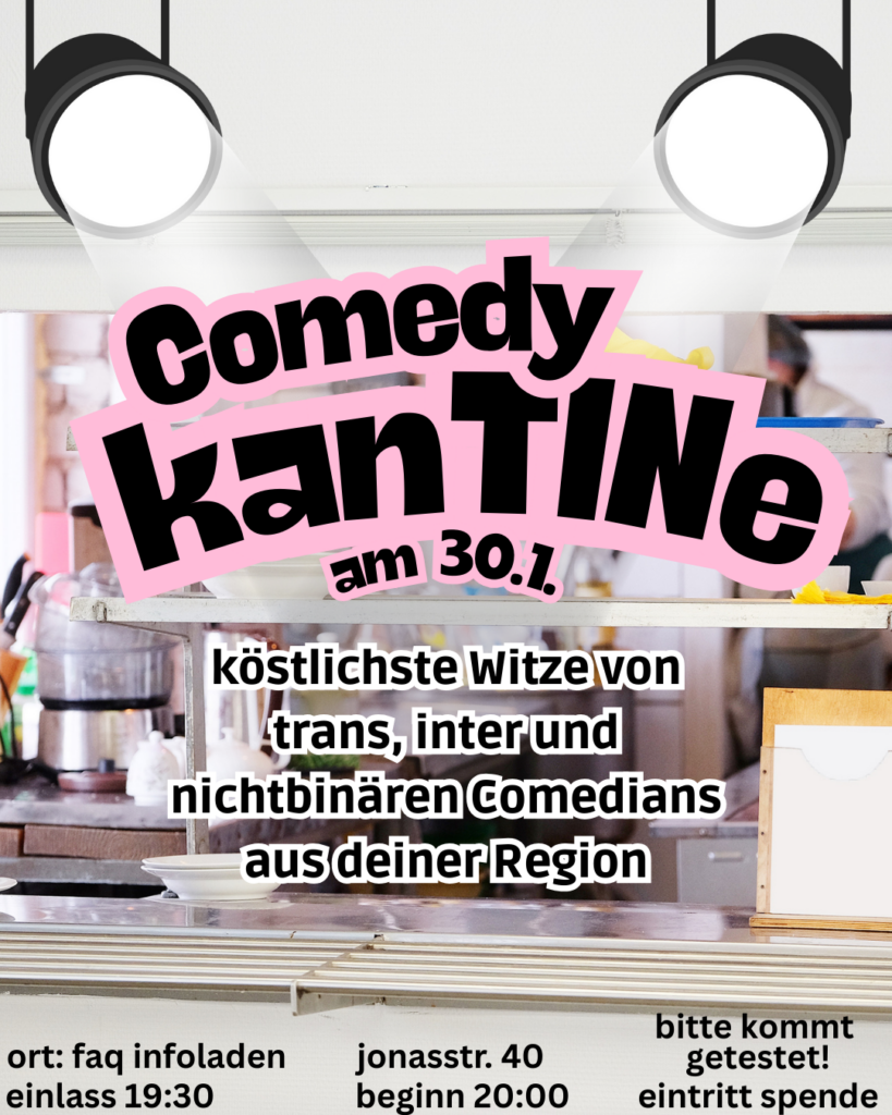 Comedy Cantina am 30.1.